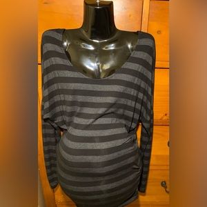 Liz Lange maternity - S/P, black/charcoal gray